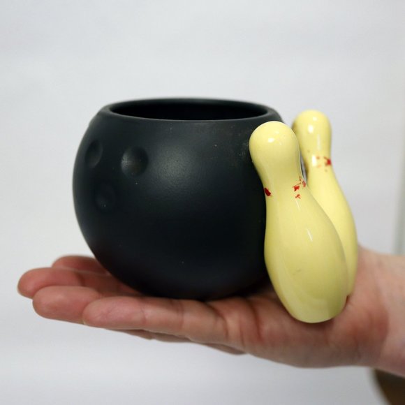 Rubens Accents Vintage Mcm Rubens Original Bowling Ball Planter